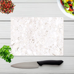 Off White Quartz Effect Chopping Board