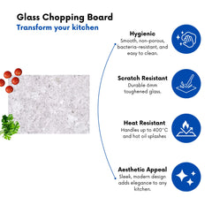 Light Grey Quartz Effect Chopping Board