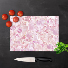 Light Pink Quartz Effect Chopping Board