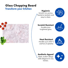 Pale Pink Quartz Effect Chopping Board