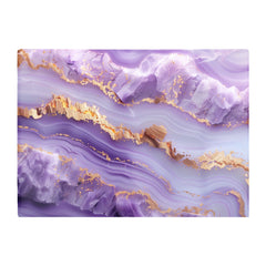 Light Purple Marble Effect Chopping Board