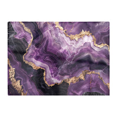 Deep Purple Marble Effect Chopping Board