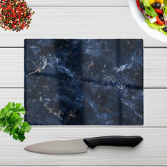 Navy Blue Quartz Effect Chopping Board