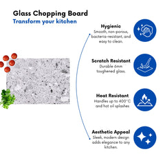 Silver Grey Quartz Effect Chopping Board