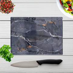 Polished Slate Grey Quartz Effect Chopping Board