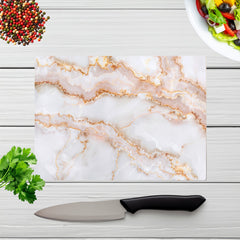 Peach Quartz Effect Chopping Board