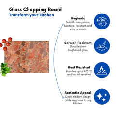 Authentic Terracotta Quartz Effect Chopping Board