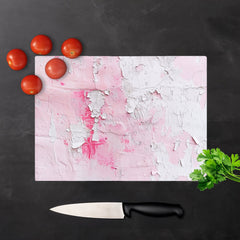 Light Pink Textured Effect Chopping Board