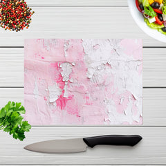 Light Pink Textured Effect Chopping Board