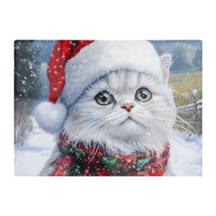 Christmas Persian Glass Chopping Board