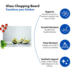 Avocado And Black Pepper Chopping Board