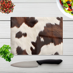 Cow Hide Print Design Chopping Board