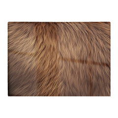 Furry Brown Bear Chopping Board