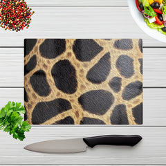 Giraffe Fur Print Chopping Board