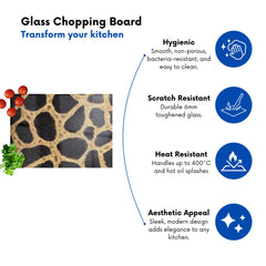 Giraffe Fur Print Chopping Board