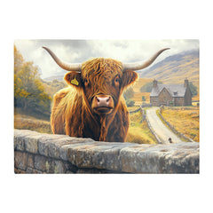 Scottish Highland Cow Chopping Board