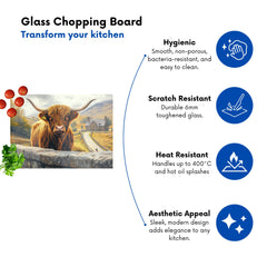 Scottish Highland Cow Chopping Board