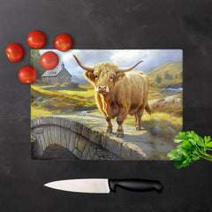 Highland Cow Chopping Board
