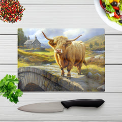 Highland Cow Chopping Board