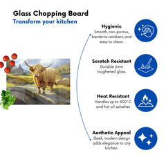 Highland Cow Chopping Board