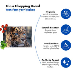 Beautiful Leopard Chopping Board