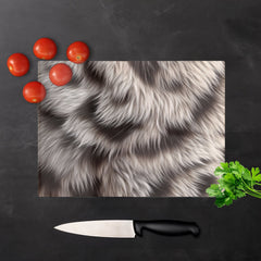Mink Fur Print Chopping Board