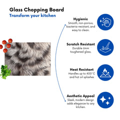 Mink Fur Print Chopping Board