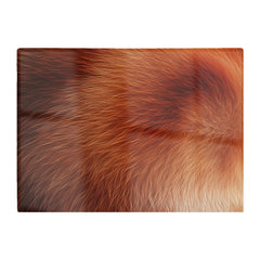 Red Panda Fur Print Chopping Board