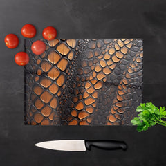 Snakeskin Print Chopping Board