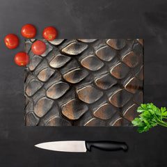 Snakeskin Pattern Print Chopping Board
