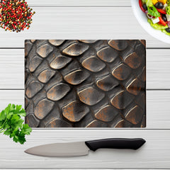Snakeskin Pattern Print Chopping Board