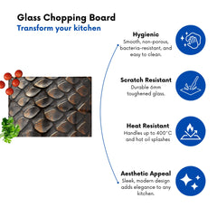 Snakeskin Pattern Print Chopping Board