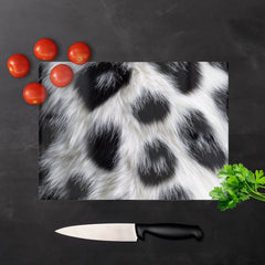 Snow Leopard Fur Print Design Chopping Board