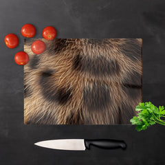 Tabby Fur Print Chopping Board