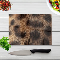 Tabby Fur Print Chopping Board