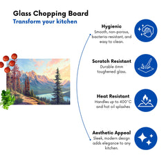 A Walk Through The Mountains Chopping Board