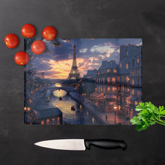 Paris By Night Chopping Board