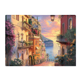 Sunset Walk In Sorrento Chopping Board