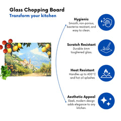 Walking Through Lemons In Sorrento Chopping Board