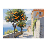 Oranges Growing In Sorrento Chopping Board