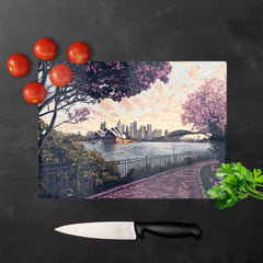 Romantic Walk In Sydney Chopping Board