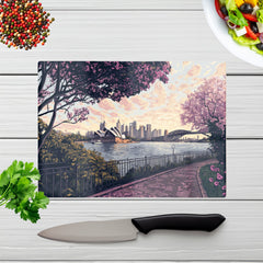 Romantic Walk In Sydney Chopping Board