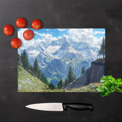 Scenic Swiss Alps Chopping Board