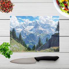 Scenic Swiss Alps Chopping Board