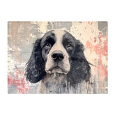 Banksy Inspired Cocker Spaniel Chopping Board