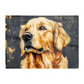 Banksy Inspired Thoughtful Golden Retriever Chopping Board
