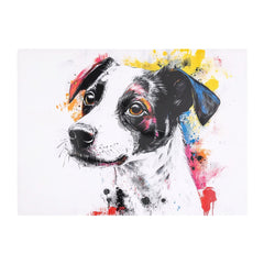 Banksy Inspired Jack Russell Dog Chopping Board