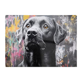 Banksy Inspired Black Labrador Chopping Board