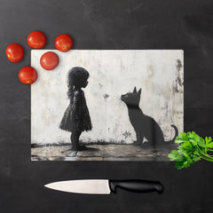Memories Of Childhood Pets Chopping Board