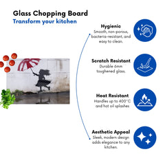 Memories Of Jumping In Puddles Chopping Board